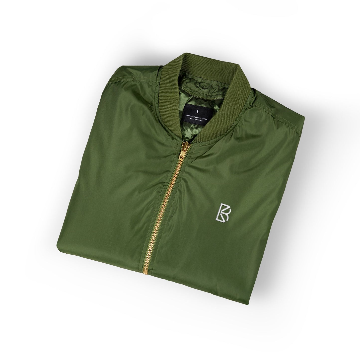 Recycled Bomber Jacket (Embroidery)