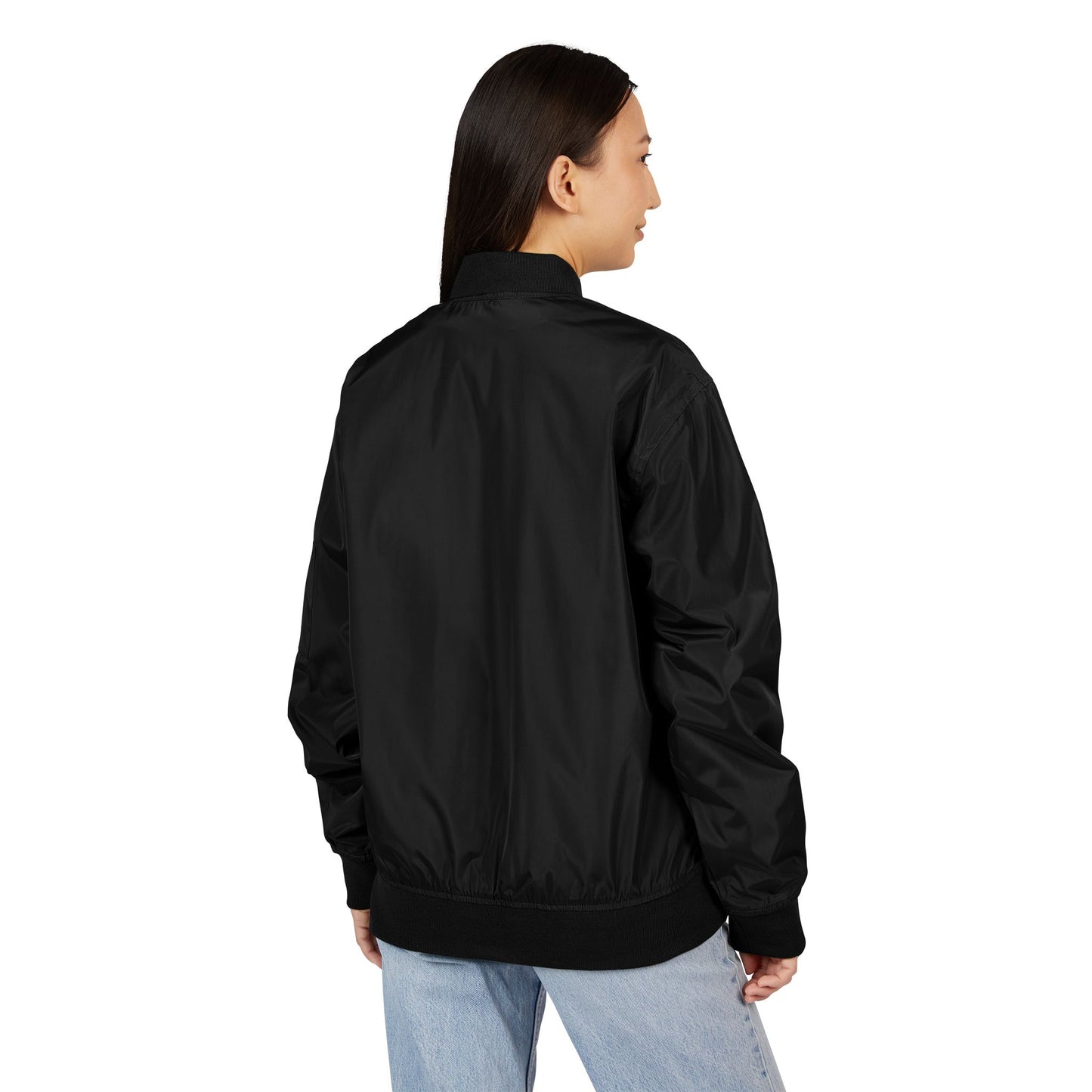 Recycled Bomber Jacket (Embroidery)