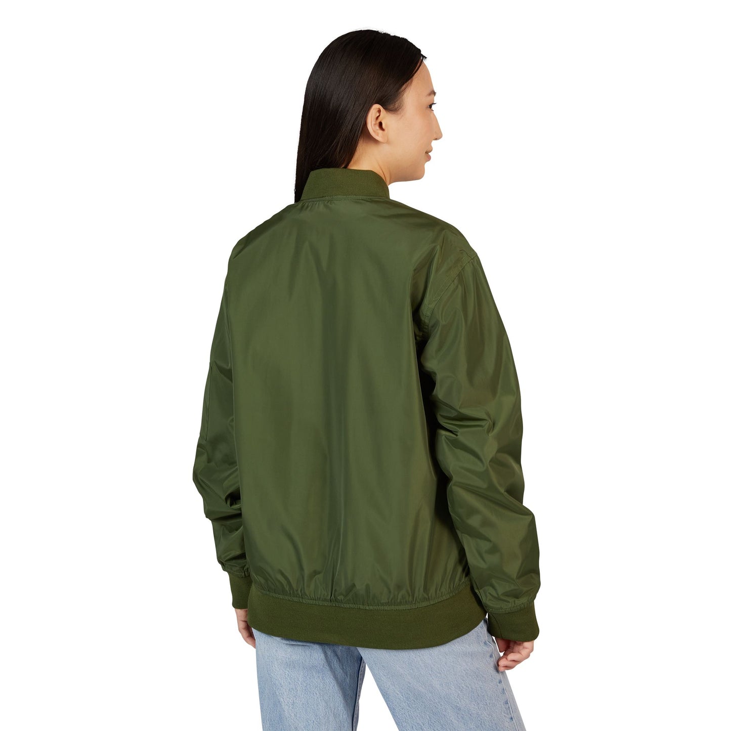 Recycled Bomber Jacket (Embroidery)