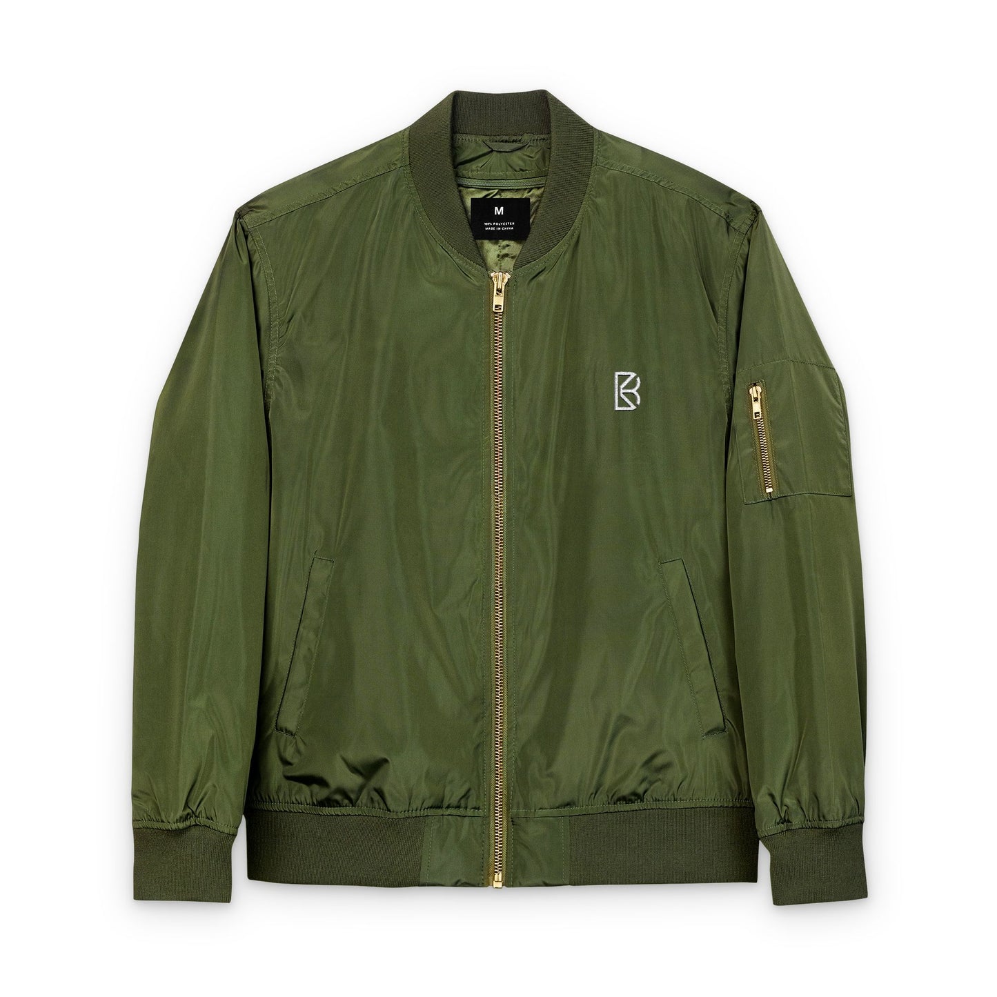 Recycled Bomber Jacket (Embroidery)