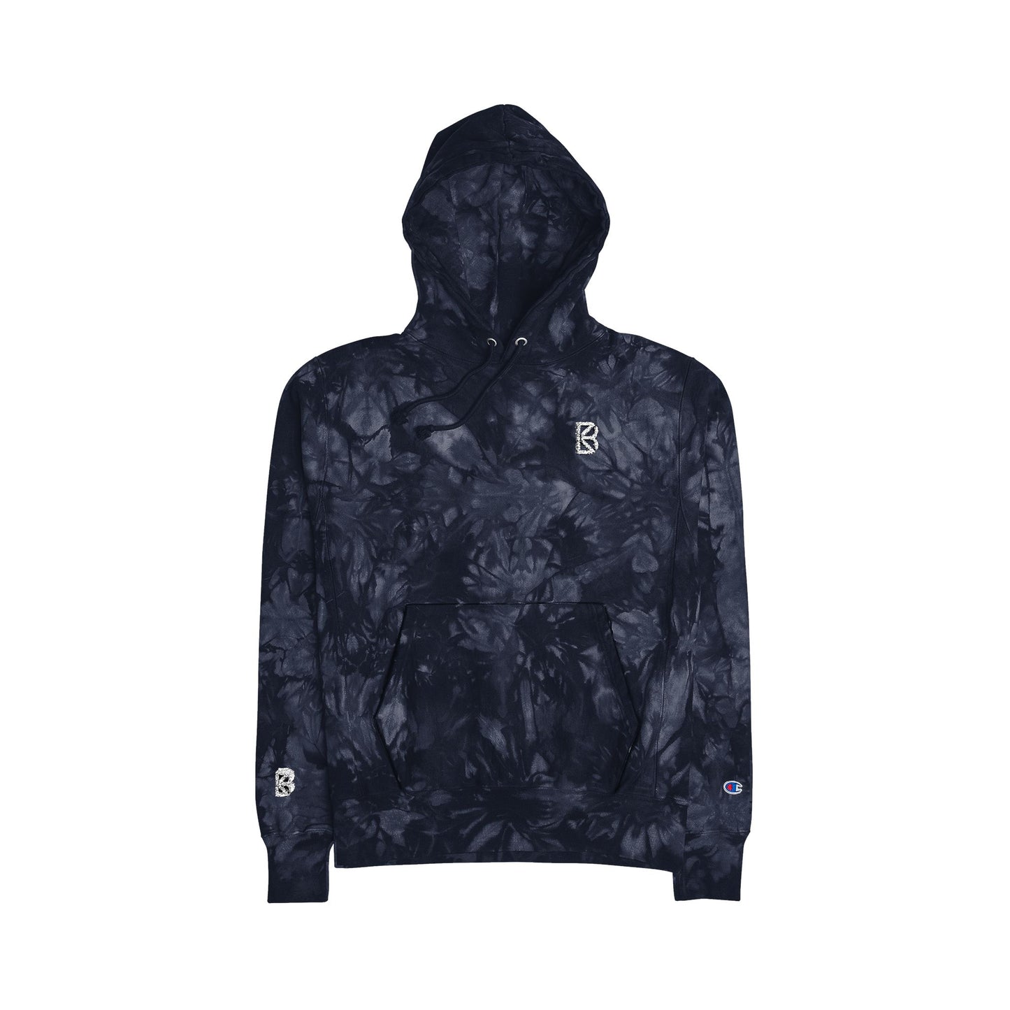Unisex Champion Tie-Dye Hoodie (Embroidery)