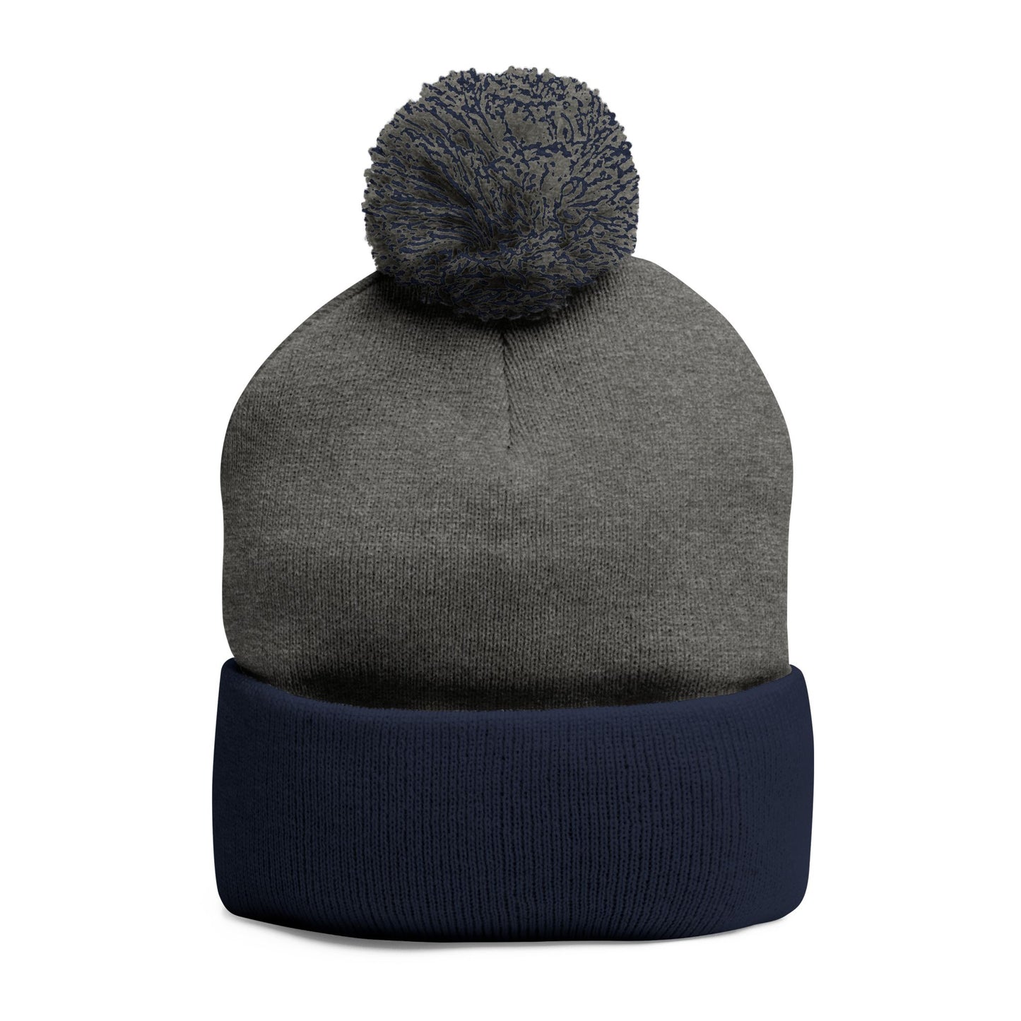 Pom-Pom Knit Cap (Embroidery)