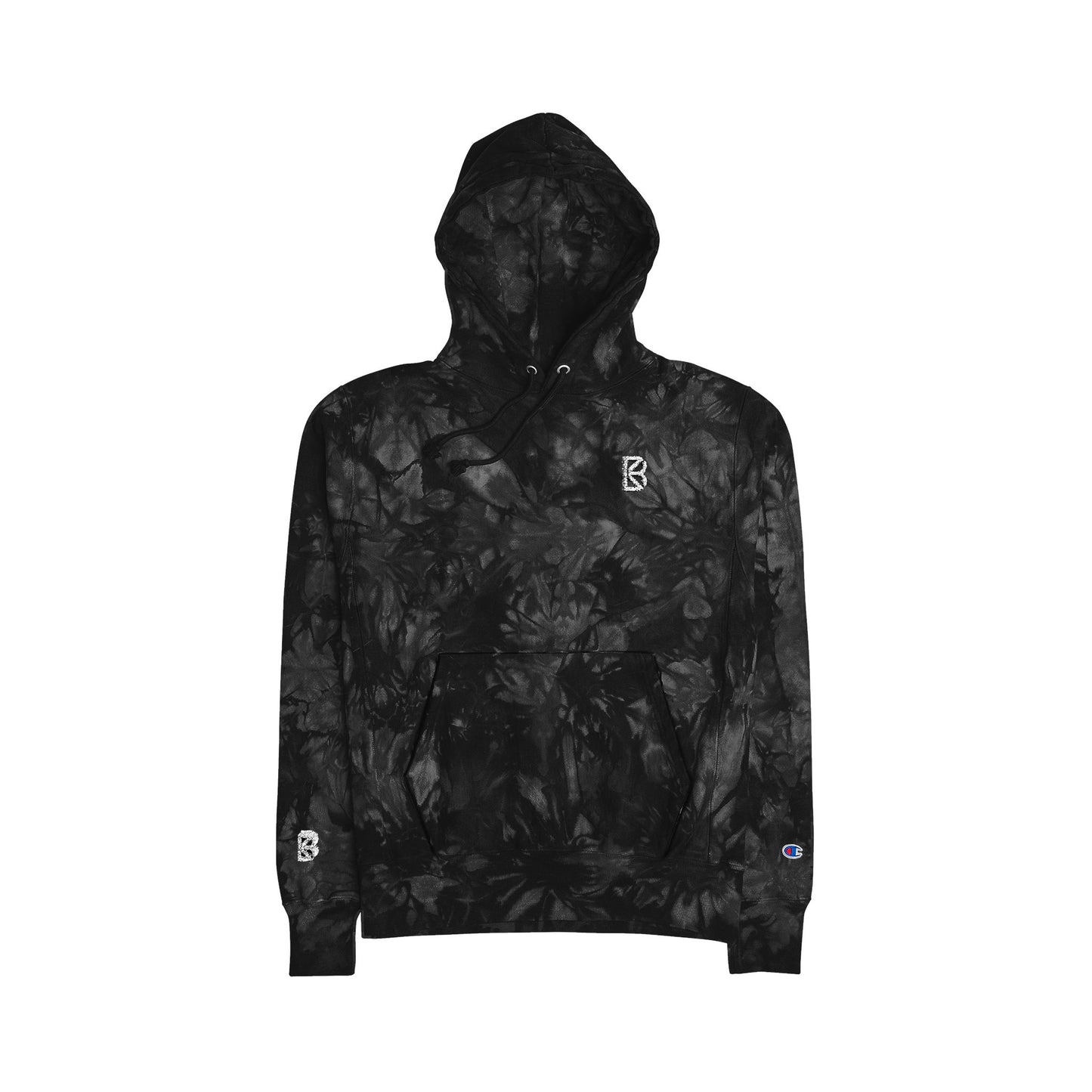 Unisex Champion Tie-Dye Hoodie (Embroidery)